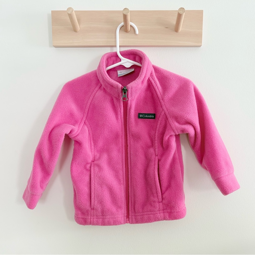 LIKE NEW - Toddler Columbia Fleece Zip Jacket